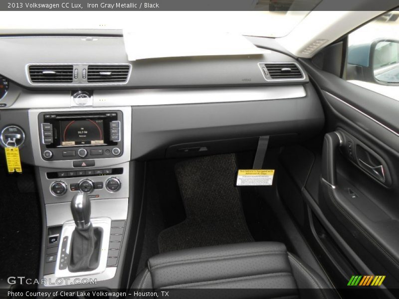 Iron Gray Metallic / Black 2013 Volkswagen CC Lux
