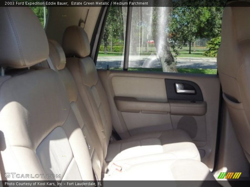 Estate Green Metallic / Medium Parchment 2003 Ford Expedition Eddie Bauer