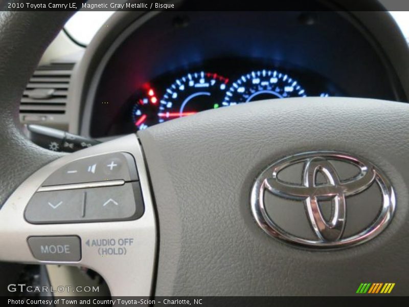 Magnetic Gray Metallic / Bisque 2010 Toyota Camry LE