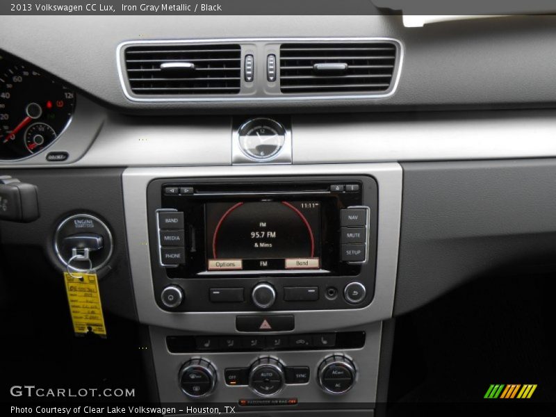 Iron Gray Metallic / Black 2013 Volkswagen CC Lux