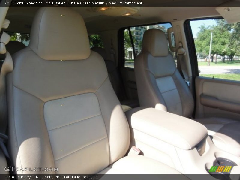 Estate Green Metallic / Medium Parchment 2003 Ford Expedition Eddie Bauer