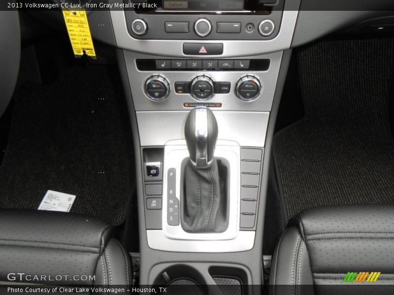 Iron Gray Metallic / Black 2013 Volkswagen CC Lux