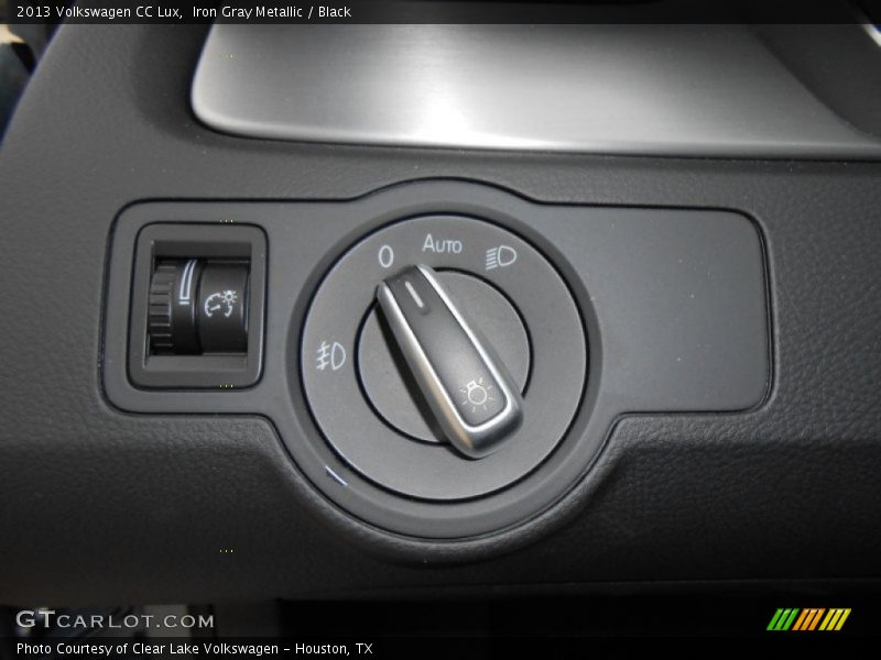 Iron Gray Metallic / Black 2013 Volkswagen CC Lux