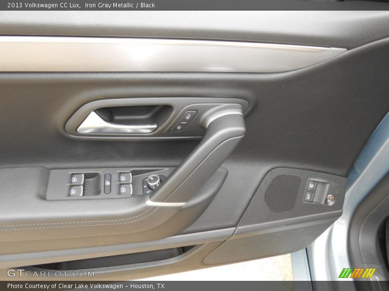 Iron Gray Metallic / Black 2013 Volkswagen CC Lux
