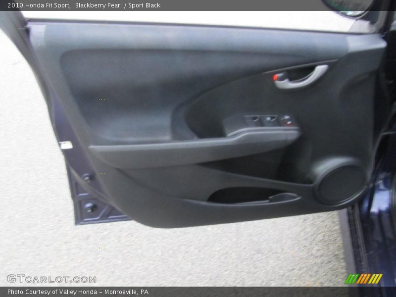Blackberry Pearl / Sport Black 2010 Honda Fit Sport