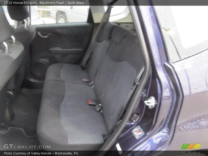 Blackberry Pearl / Sport Black 2010 Honda Fit Sport
