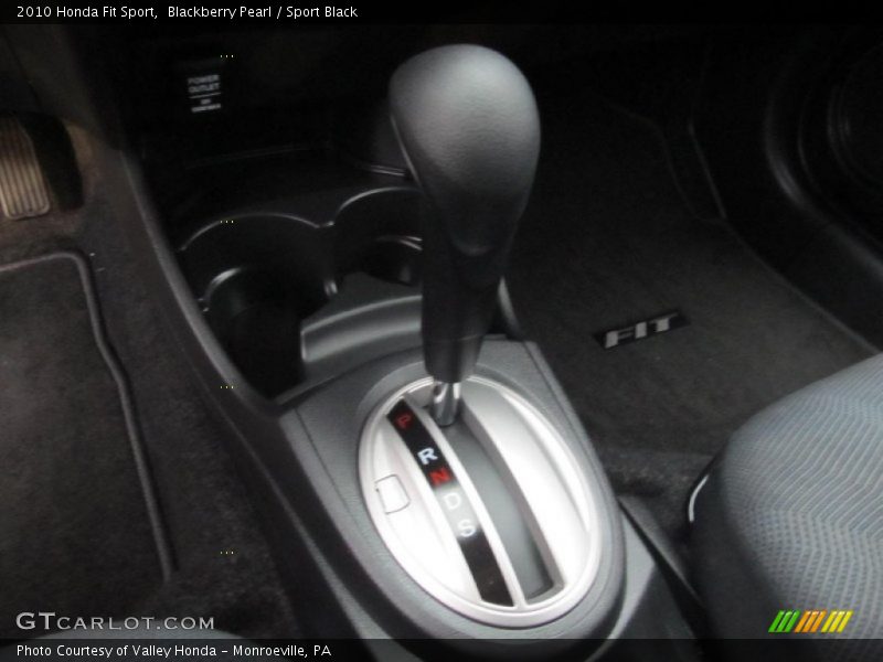 Blackberry Pearl / Sport Black 2010 Honda Fit Sport