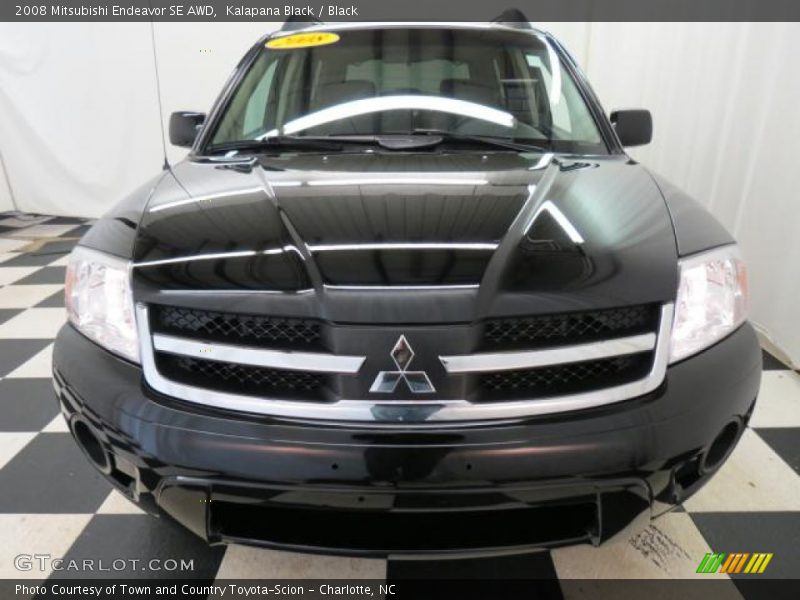 Kalapana Black / Black 2008 Mitsubishi Endeavor SE AWD