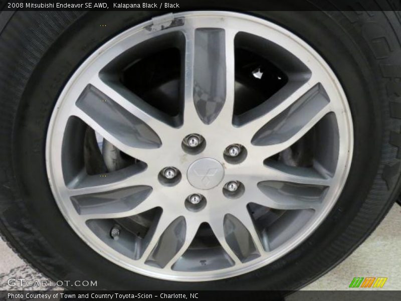 Kalapana Black / Black 2008 Mitsubishi Endeavor SE AWD