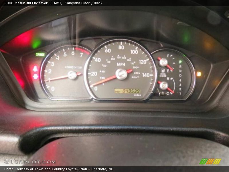 Kalapana Black / Black 2008 Mitsubishi Endeavor SE AWD