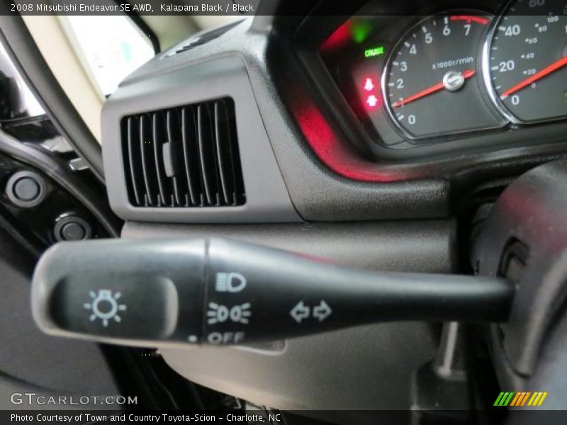 Kalapana Black / Black 2008 Mitsubishi Endeavor SE AWD