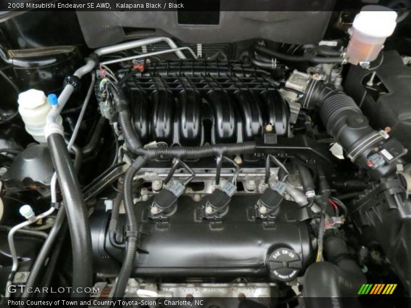 Kalapana Black / Black 2008 Mitsubishi Endeavor SE AWD