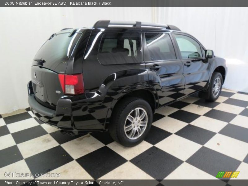 Kalapana Black / Black 2008 Mitsubishi Endeavor SE AWD