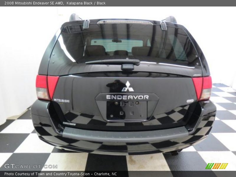 Kalapana Black / Black 2008 Mitsubishi Endeavor SE AWD