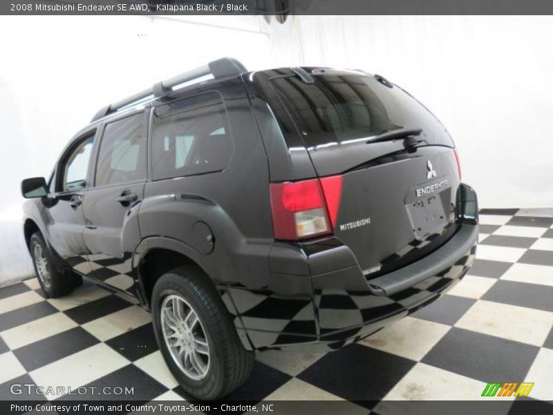 Kalapana Black / Black 2008 Mitsubishi Endeavor SE AWD