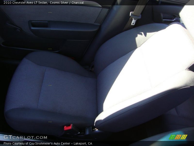 Cosmic Silver / Charcoal 2010 Chevrolet Aveo LT Sedan