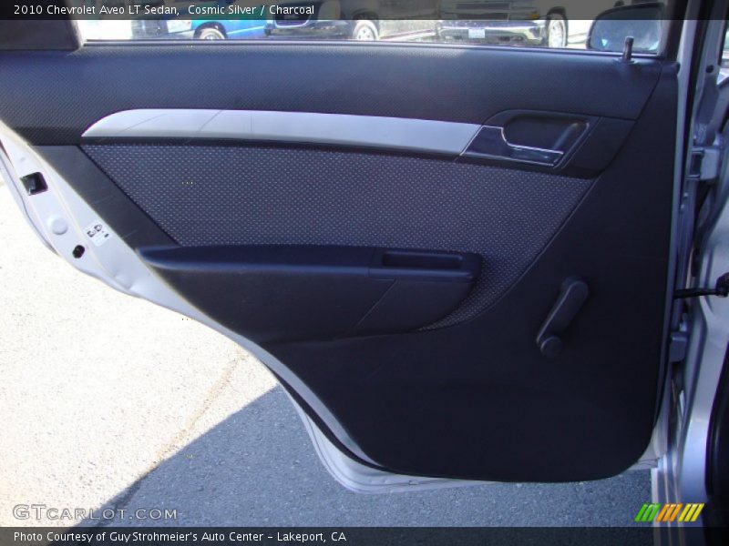 Cosmic Silver / Charcoal 2010 Chevrolet Aveo LT Sedan