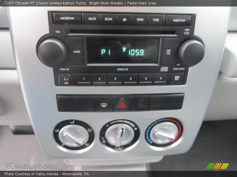 Controls of 2007 PT Cruiser Limited Edition Turbo