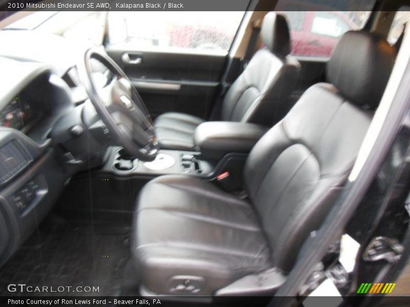 Kalapana Black / Black 2010 Mitsubishi Endeavor SE AWD