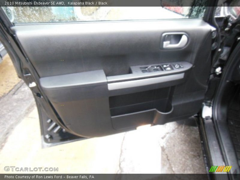 Kalapana Black / Black 2010 Mitsubishi Endeavor SE AWD