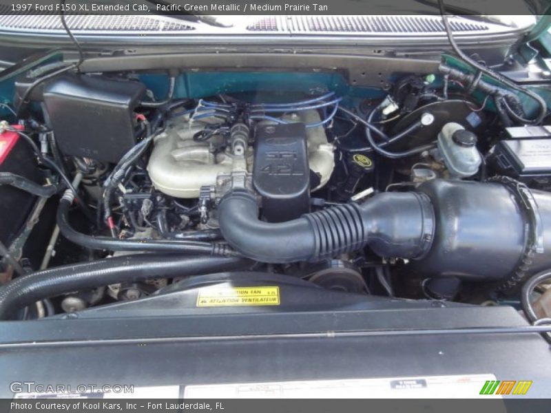  1997 F150 XL Extended Cab Engine - 4.2 Liter OHV 12 Valve V6