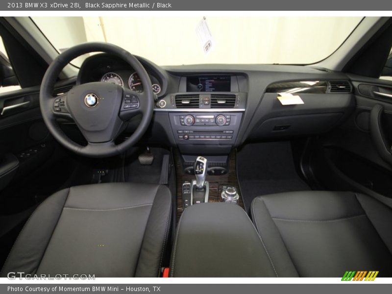 Black Sapphire Metallic / Black 2013 BMW X3 xDrive 28i