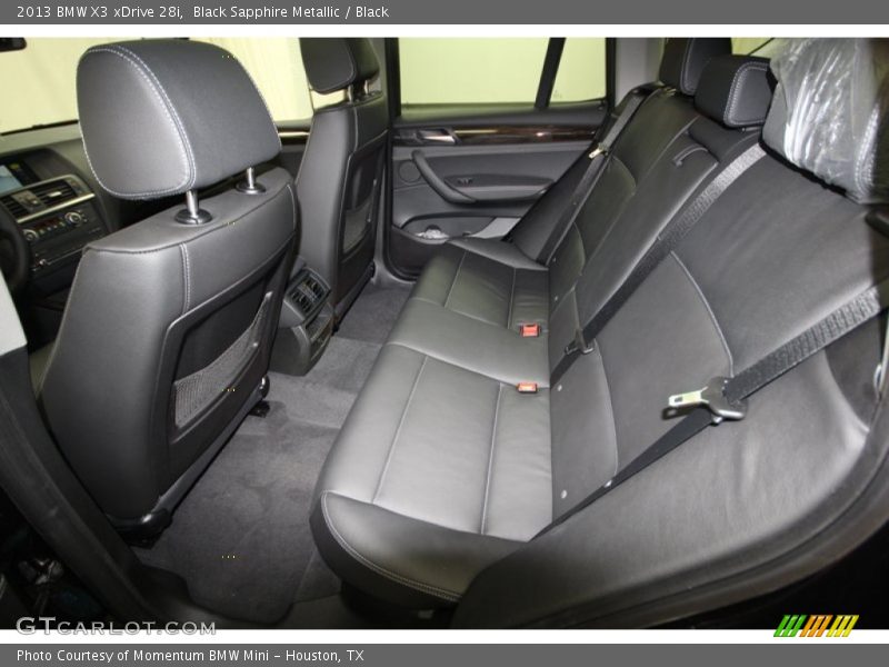 Black Sapphire Metallic / Black 2013 BMW X3 xDrive 28i