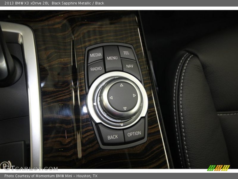 Black Sapphire Metallic / Black 2013 BMW X3 xDrive 28i