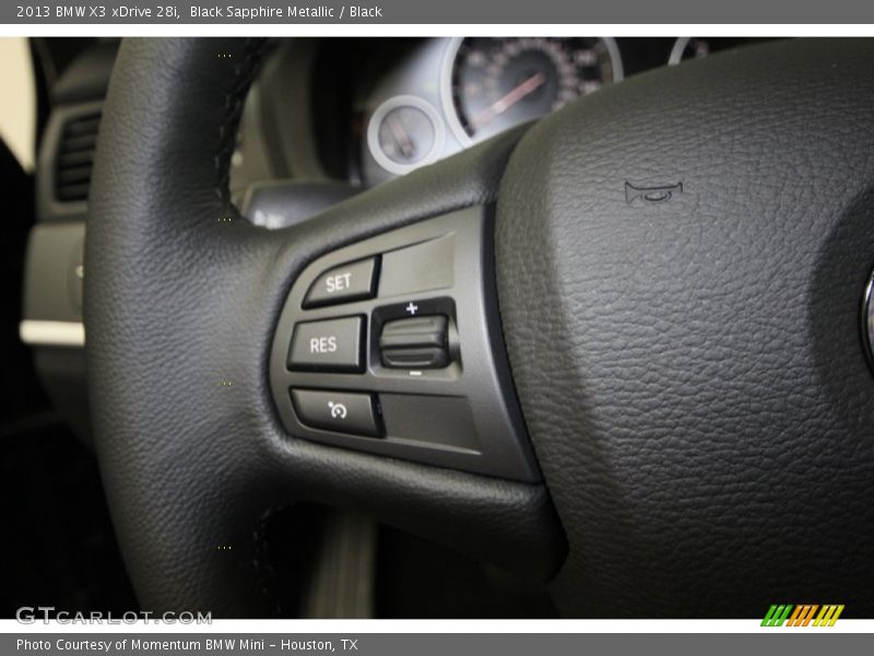 Black Sapphire Metallic / Black 2013 BMW X3 xDrive 28i