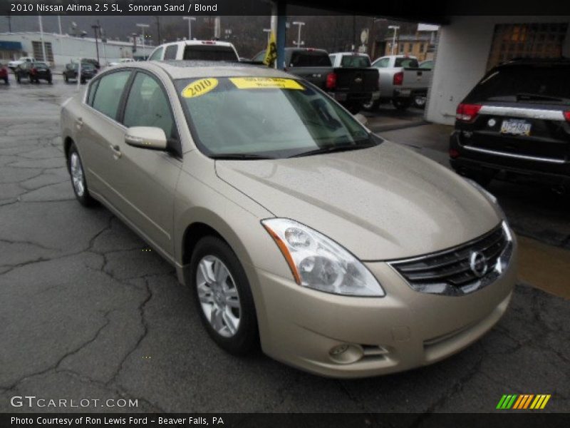 Sonoran Sand / Blond 2010 Nissan Altima 2.5 SL
