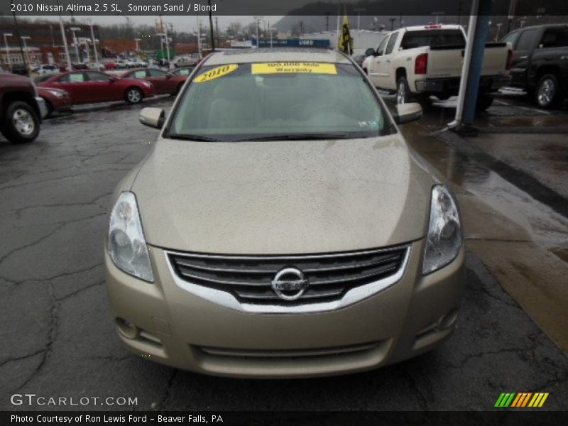 Sonoran Sand / Blond 2010 Nissan Altima 2.5 SL