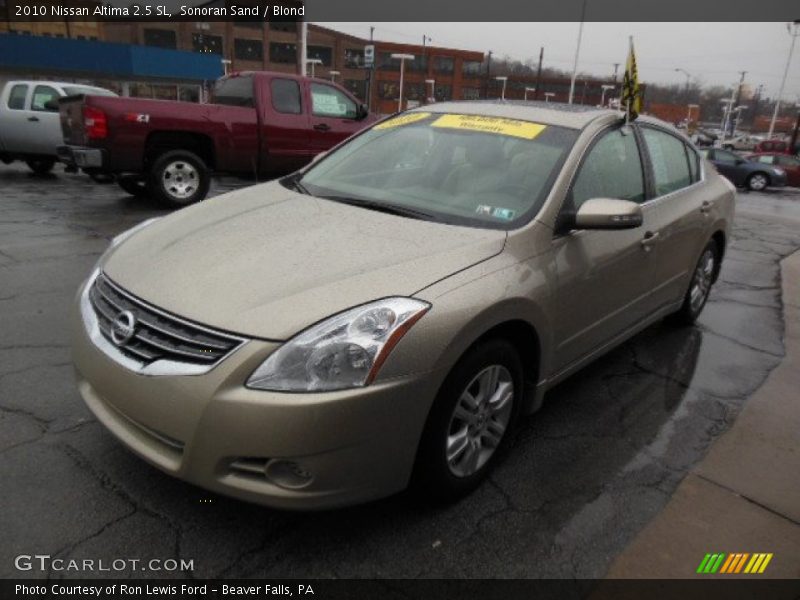 Sonoran Sand / Blond 2010 Nissan Altima 2.5 SL