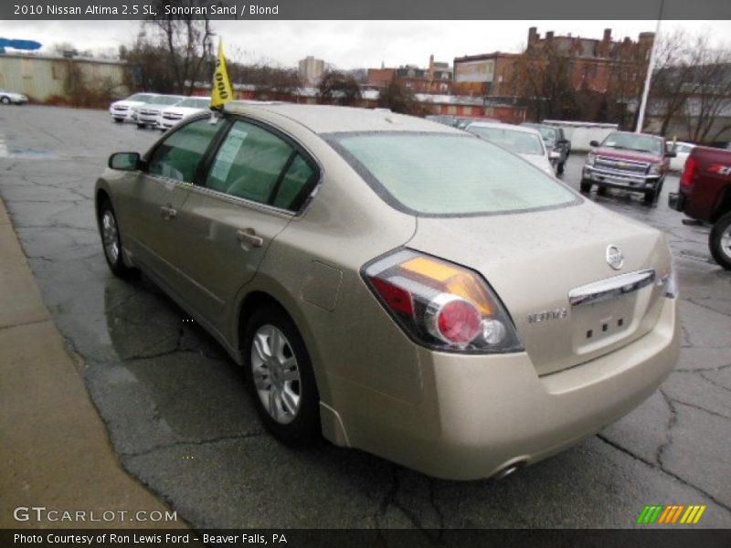 Sonoran Sand / Blond 2010 Nissan Altima 2.5 SL