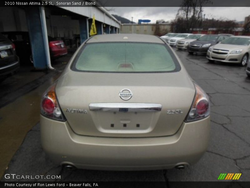 Sonoran Sand / Blond 2010 Nissan Altima 2.5 SL