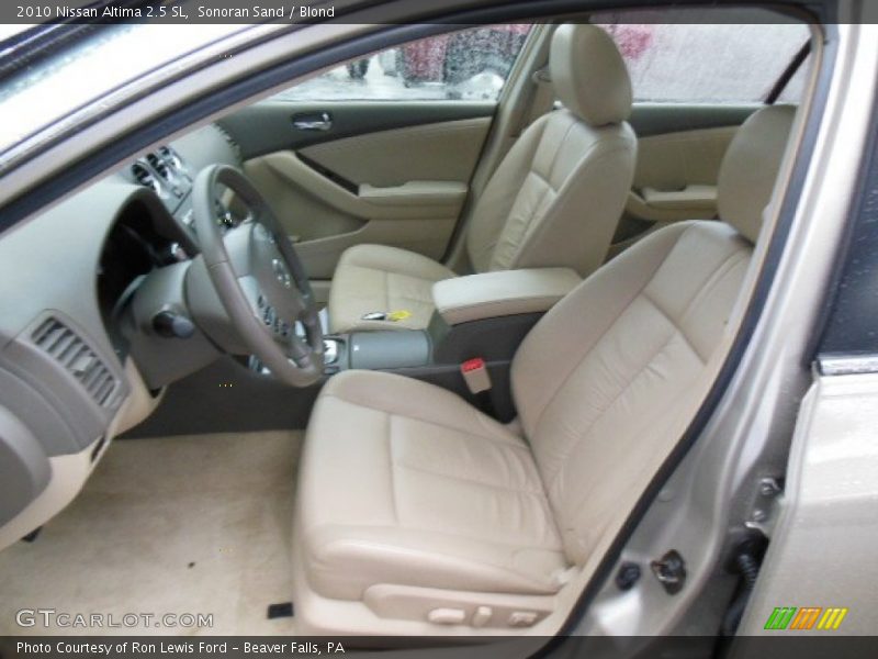 Sonoran Sand / Blond 2010 Nissan Altima 2.5 SL