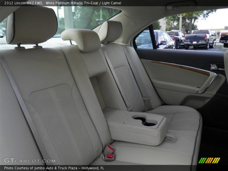 White Platinum Metallic Tri-Coat / Light Camel 2012 Lincoln MKZ FWD