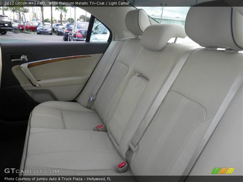White Platinum Metallic Tri-Coat / Light Camel 2012 Lincoln MKZ FWD