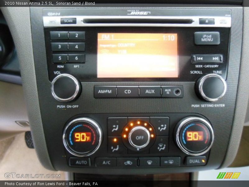 Sonoran Sand / Blond 2010 Nissan Altima 2.5 SL