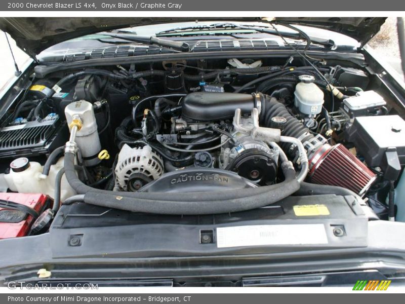 Onyx Black / Graphite Gray 2000 Chevrolet Blazer LS 4x4