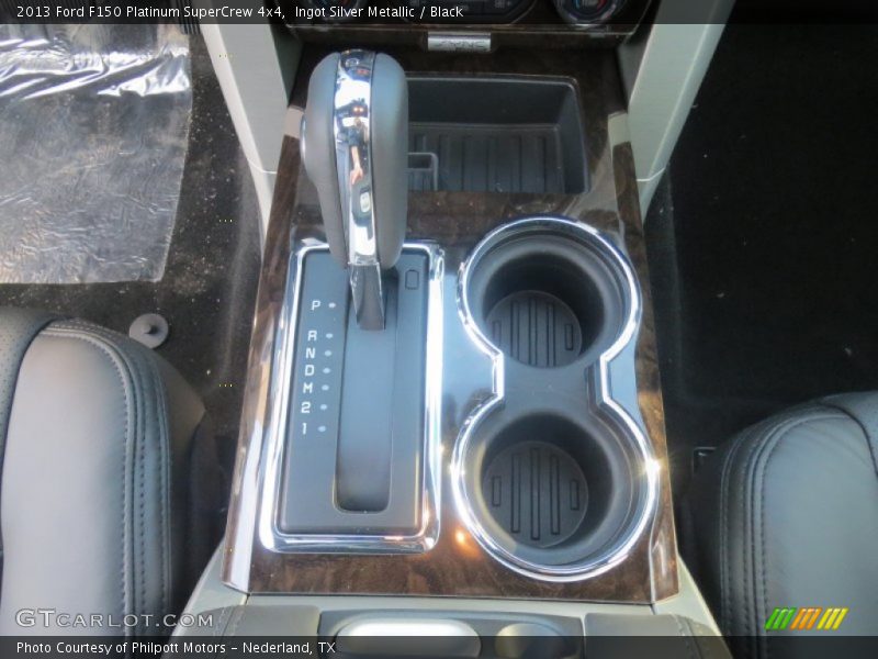 Ingot Silver Metallic / Black 2013 Ford F150 Platinum SuperCrew 4x4
