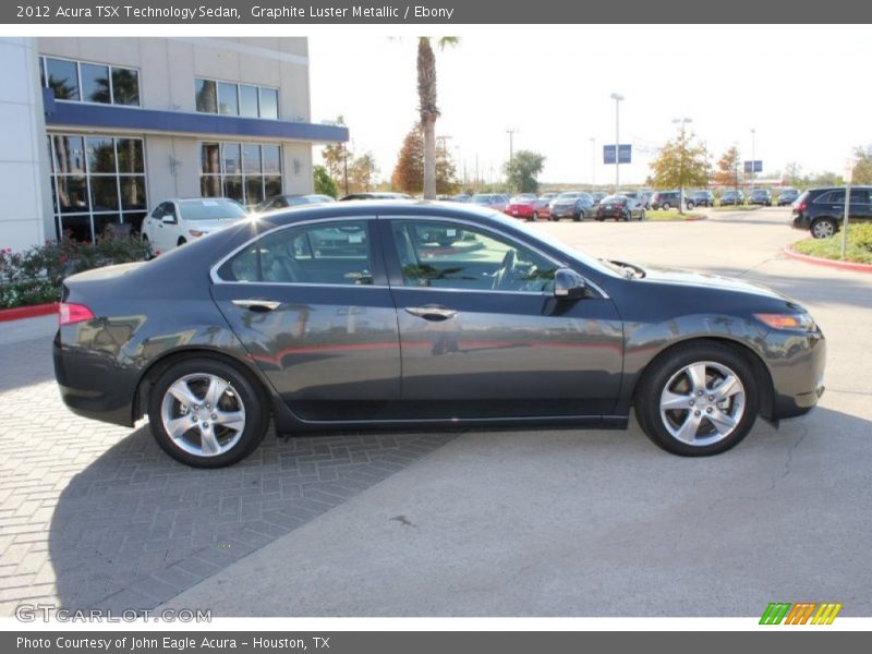Graphite Luster Metallic / Ebony 2012 Acura TSX Technology Sedan