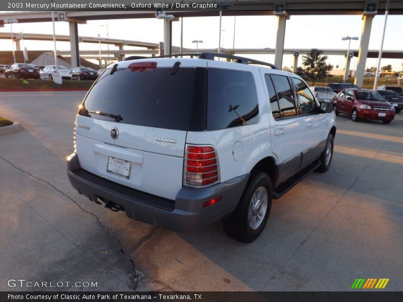 Oxford White / Dark Graphite 2003 Mercury Mountaineer Convenience