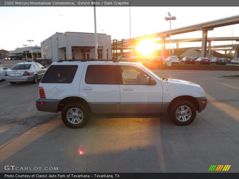 Oxford White / Dark Graphite 2003 Mercury Mountaineer Convenience