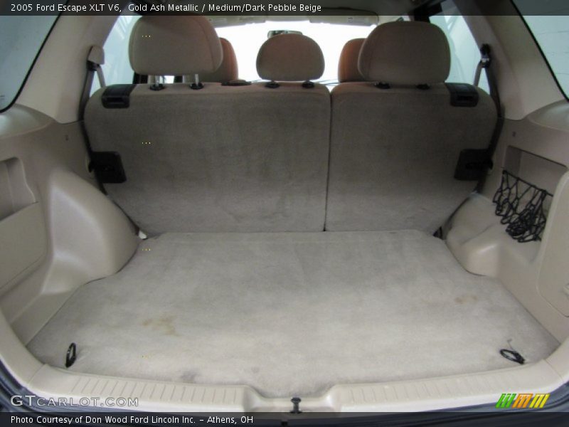 Gold Ash Metallic / Medium/Dark Pebble Beige 2005 Ford Escape XLT V6