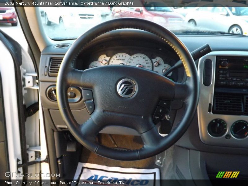 Oxford White / Dark Graphite 2003 Mercury Mountaineer Convenience