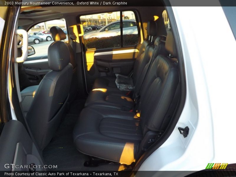 Oxford White / Dark Graphite 2003 Mercury Mountaineer Convenience