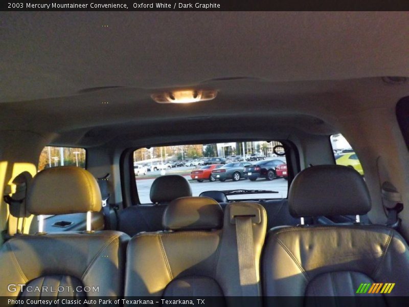 Oxford White / Dark Graphite 2003 Mercury Mountaineer Convenience