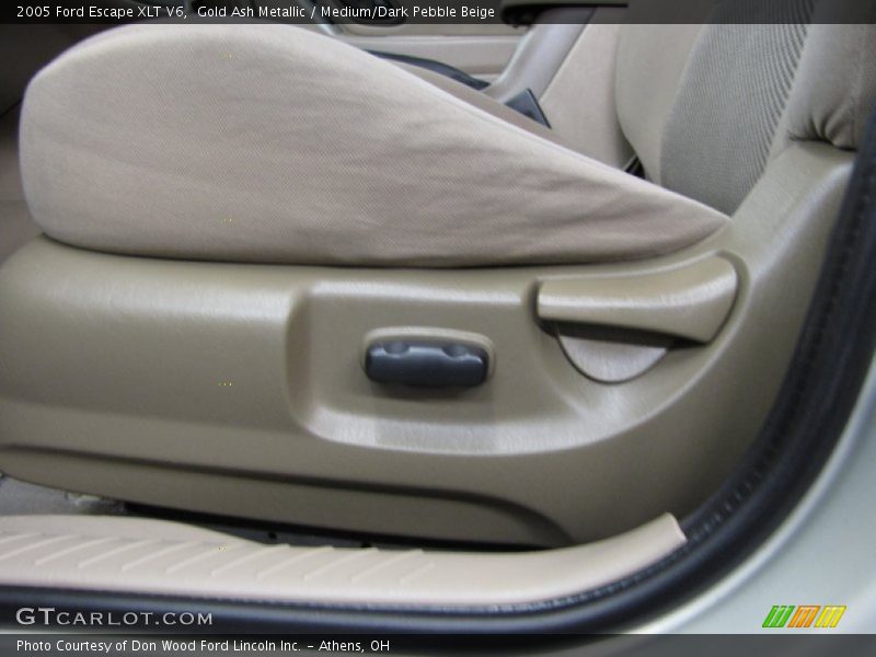 Gold Ash Metallic / Medium/Dark Pebble Beige 2005 Ford Escape XLT V6