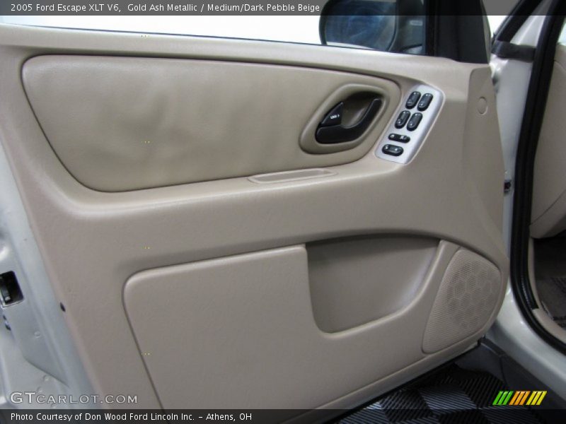 Gold Ash Metallic / Medium/Dark Pebble Beige 2005 Ford Escape XLT V6