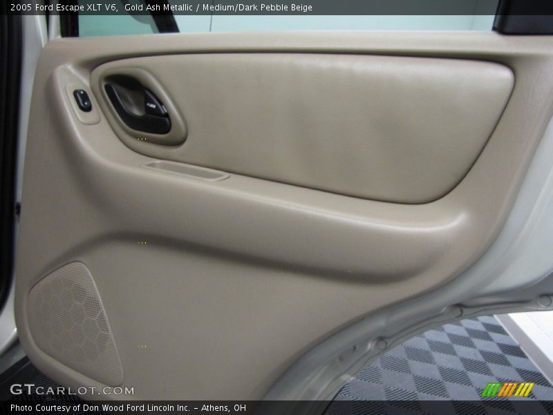 Gold Ash Metallic / Medium/Dark Pebble Beige 2005 Ford Escape XLT V6